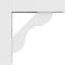 Ekena Millwork Standard Carmel Architectural Grade PVC Bracket With Block Ends, 5"W x 14"D x 14"H BKTP05X14X14CAR05 - alternate 3